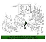 Hinge Cover - Ford (ft4z5867461aab) - view 13
