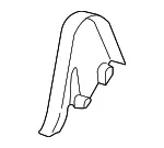 Hinge Cover - Ford (ft4z5867461aad) - view 12