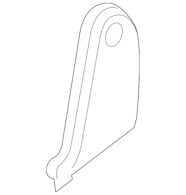 Hinge Cover - Ford (ft4z5867461aae) - view 3
