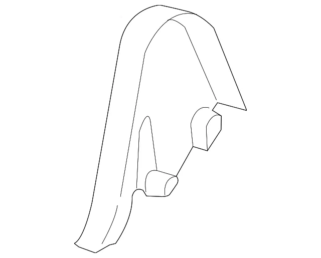 Hinge Cover - Ford (ft4z5867461am) - view 2