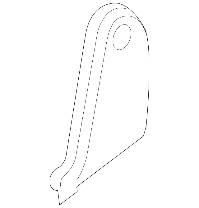 Hinge Cover - Ford (ft4z5867461av) - view 5