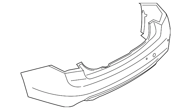 Bumper Cover - Ford (gd9z17k835yptm)