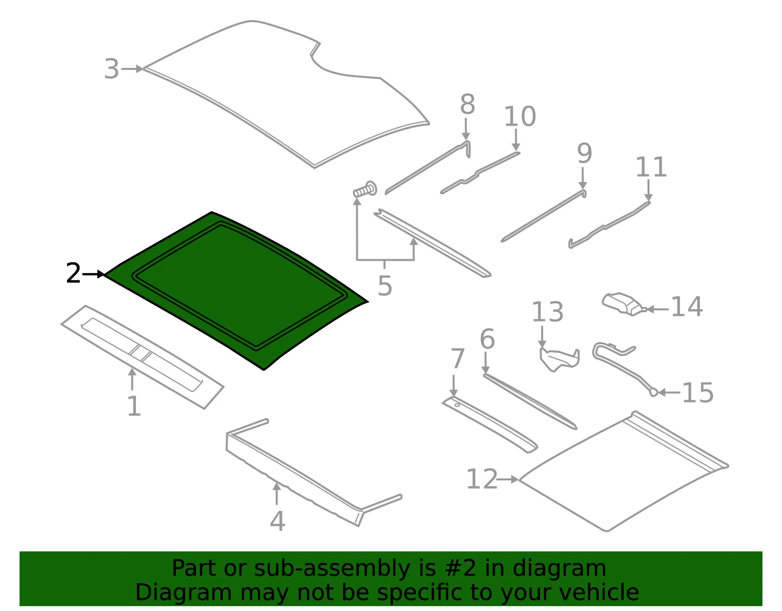 Movable Glass - Ford (gd9z54500a18a) - view 3