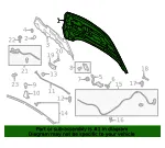 Hood Panel - Ford (gj5z16612a) - view 10