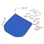 Windshield - Ford (gj5z7803100c) - view 8