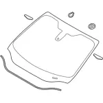 Windshield - Ford (gm5z5803100a) - view 7