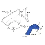 Fender Splash Shield - Ford (gn1z16102r) - view 16