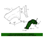Fender Splash Shield - Ford (gn1z16102r) - view 19
