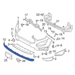 Valance Panel - Ford (gn1z17626bd) - view 13