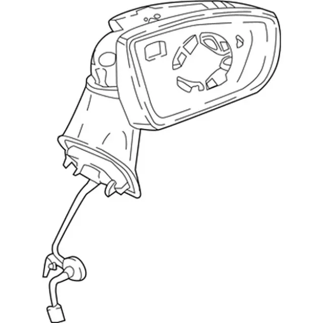 Mirror Assembly - Ford (gn1z17682aa) - view 2