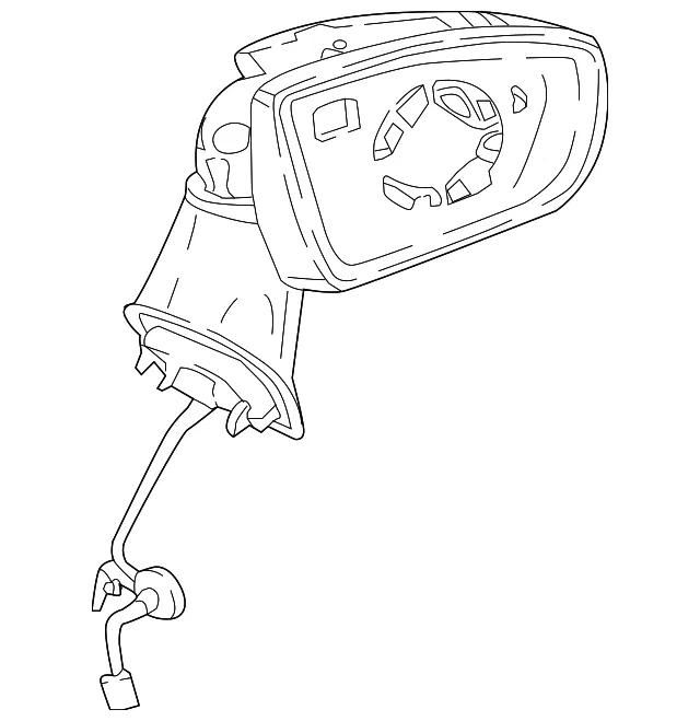Mirror Assembly - Ford (gn1z17682x)