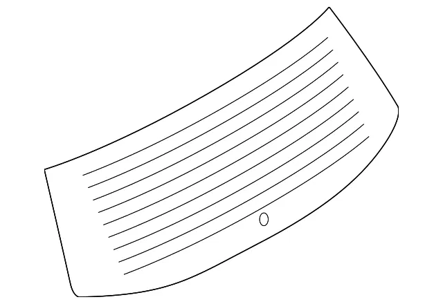 Back Glass - Ford (gn1z5842006e)