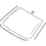 Glass Windscreen - Ford (gp5z5403100a) - view 5
