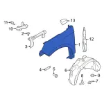 Fender - Ford (gt4z16005a) - view 10