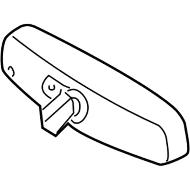 Mirror Assembly Rear View Inner - Ford (gu5z17700ac)