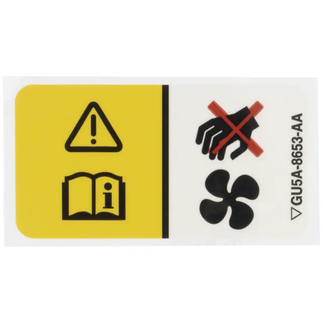 Caution Label - Ford (gu5z8653a)
