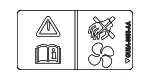 Caution Label - Ford (gu5z8653a) - view 6