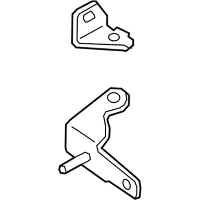 Door Hinge - Ford (h1bz5822801a) - view 8
