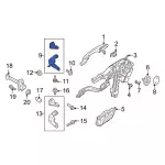 Door Hinge - Ford (h1bz5826800a) - view 15