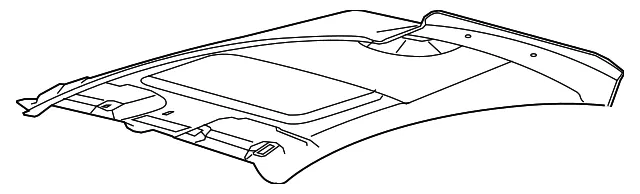 Headliner - Ford (h2bz5851916ga)