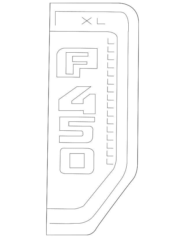 Fender Emblem - Ford (hc3z16720ff)
