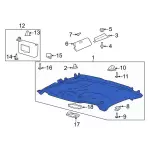 Headliner - Ford (hc3z2551944fe) - view 10