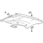 Headliner - Ford (hc3z2551944fe) - view 9