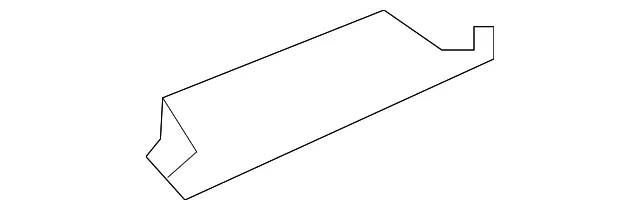 Headliner Bracket - Ford (hc3z2552166b) - view 2
