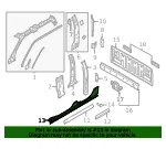 Rocker Panel - Ford (hc3z2610111a) - view 10