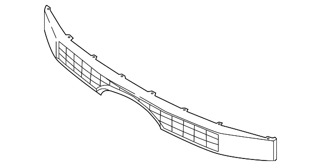 Outer Grille - Ford (hc3z8200nb) - view 3