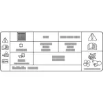 Info Label - Ford (hd9z1503050a) - view 10