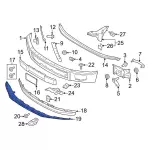 Valance Panel - Ford (hl3z17626aa) - view 16