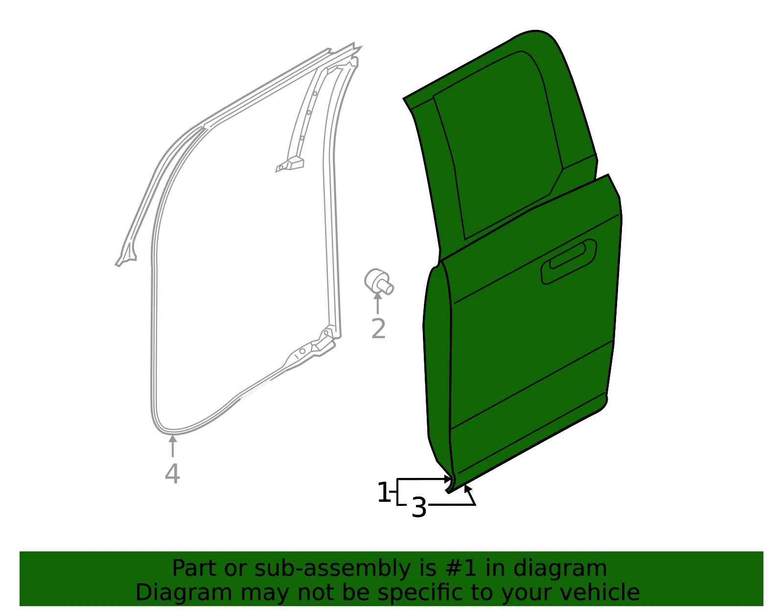 Door Shell - Ford (hl3z1824630b) - view 11