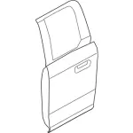 Door Shell - Ford (hl3z1824630b) - view 25