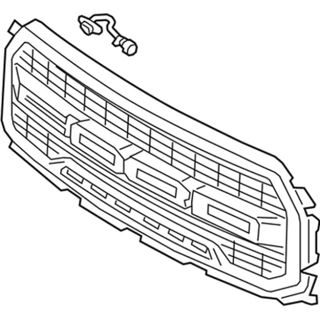 Grille - Ford (hl3z8200ac) - view 7