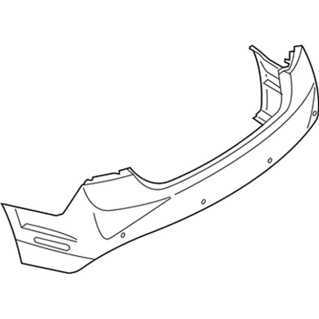 Bumper Assembly Rear - Ford (hp5z17906sbptm)