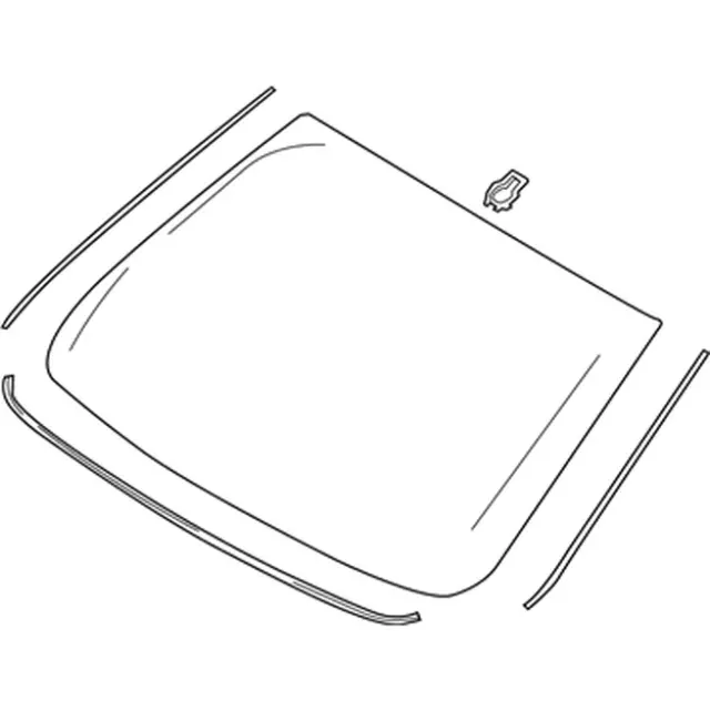Glass Windscreen - Ford (hp5z5403100b) - view 4