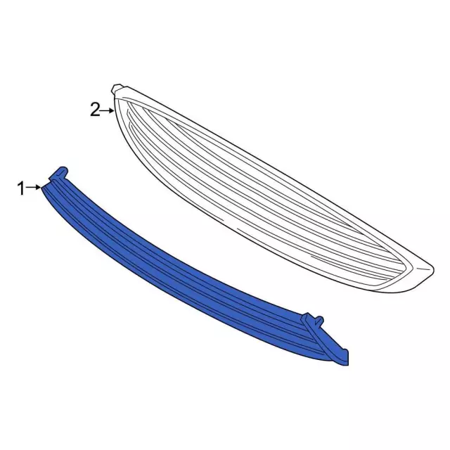 Lower Grille - Ford (hs7z17b968ea) - view 8