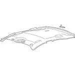 Headliner - Ford (hs7z5451916aa) - view 7