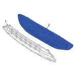 Upper Grille - Ford (hs7z8200va) - view 11