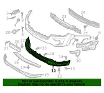 Valance Panel - Ford (jb5z17d957ab) - view 22