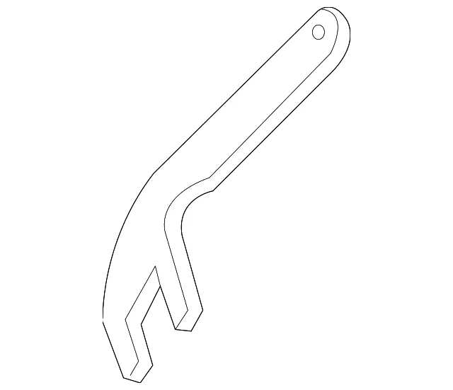 Handle - Ford (jc3z17032a) - view 2