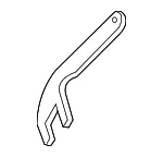Handle - Ford (jc3z17032a) - view 5