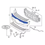 Upper Grille - Ford (jc3z8200sa) - view 10