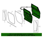Door Shell - Ford (jl1z4024631a) - view 7