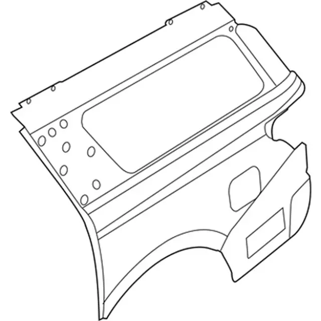 Quarter Panel - Ford (jl1z4027847a)