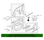 Door Panel Insert - Ford (jl1z78047a74ab) - view 18
