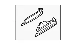 Pull Handle - Ford (jl1z7843400a) - view 8