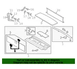 Handle - Ford (jl1z78454a16bb) - view 6