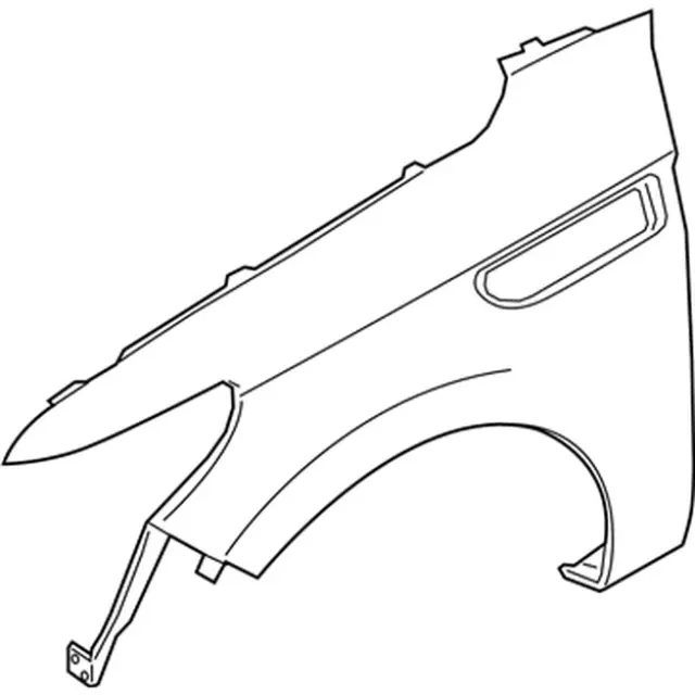 Fender Assembly Front - Ford (jl7z16005b) - view 2